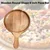 Wooden Round Shape 8 inch Pizza Bat