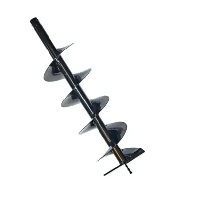 Latson 8 inch Post Hole Digger/Earth Auger Bit Suitable for 2 & 4 Stroke For Earth Auger/ Post Hole Digger Machine
