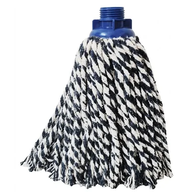 Pack of 10 | Multicolour 8 Inch Cotton Wet Mop Head Refill for Handy Mops