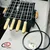 8 inch Mini Electric BBQ Grill with 4 Skewers and 1 Grill
