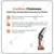 Zeyang Mini Cordless Chainsaw With Dual Battery (21V x 2) & 8 inch Guide Bar