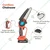 Zeyang Mini Cordless Chainsaw With Dual Battery (21V x 2) & 8 inch Guide Bar