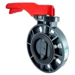 WaterSun 8 Inch PVC Butterfly Valve for Irrigation use,  water treatment, chemical processing