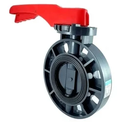 WaterSun 8 Inch PVC Butterfly Valve for Irrigation use,  water treatment, chemical processing