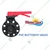 WaterSun 8 Inch PVC Butterfly Valve for Irrigation use, water treatment, chemical processing