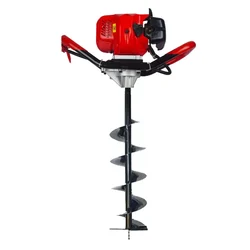 VI Power Gold 52 cc 2 Stroke Earth Auger / Post Hole Digger Machine With 8 Inch Bit | VP 720