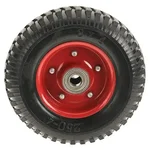 PROBECHO 8-Inch Heavy-Duty Solid Rubber Single Wheel with Double Bearings For Multipurpose Uses