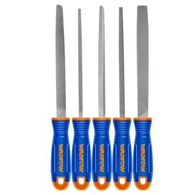 Wadfow 5 pcs Professional 8 inch Steel File Set (WSF2405)