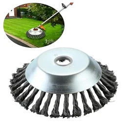 Heavy Duty 8 inch Twisted wire Trimmer Attachment for Petrol Brush Cutter 