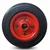 Heavy Duty 200 x 50 MM / 8 x 2 Inch High Quality Solid Rubber Wheel Without Ball Bearing