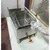 Commercial 8 Liter Gas Operated Deep Fryer with Basket, SS Body