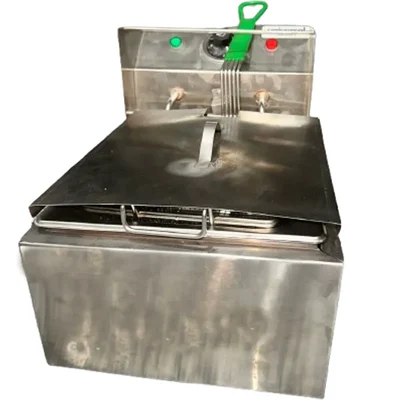  8 Ltr SS Deep Fryer, Electric Operated with Lid