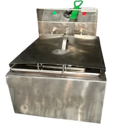  8 Ltr SS Deep Fryer, Electric Operated with Lid