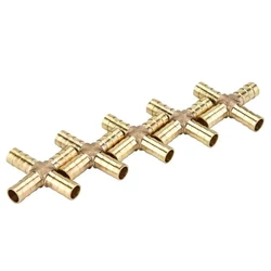 High Quality 8 mm 4 Way Tee Connector for Agriculture Sprayer (Pack of 5 Pcs)