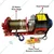 Boltz 1000 kg Load Capacity 5 hp Long Drum Electric Clutch Winch With 8 MM, 50 meter Wire Rope