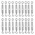 Premium Quality 8 mm Eye to hook Commercial Mild Steel Galvanized Turnbuckle (Pack of -20)