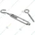 Premium Quality 8 mm Eye to hook Commercial Mild Steel Galvanized Turnbuckle (Pack of -20)