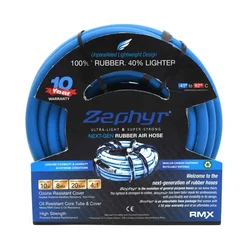 Zephyr 8mm Inner Diameter Air Hose Pipe For Compressor, 10 mtr Long (ZA0810)