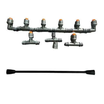 8 Nozzle With Boom Spray Lance For All Types Of Sprayer