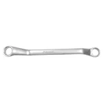 Polymak Set of 8pcs Chrome Vanadium Double Ring Spanner Set Corrosion Resistant Heavy Duty Offset Wrench Kit HT-P-DRS-8SET