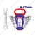Emtop 8 Pcs Double Open End Spanner Set (EDES10801)
