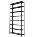 ALIJA Metal Slotted Angle Rack 120" H X 47" L X 12" D with 8 Shelves (3000mm H X 1200mm L X 300mm D) ( 24 Guage)