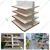 Premium Quality 8 Shelves (5 x 3 Feet) Center/Double Sided Gondola Rack With 25 Liter 5 Piece Shopping Basket Combo