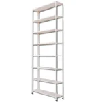Alija 20 Gauge  ‎30D x 120W x 300H Cm 8 Shelves Multipurpose Storage Rack With Accessories