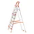 ProHome 8 Steps Foldable Aluminium Ladder With Hand Railing (LAD-WR-08) - 5 Year Warranty