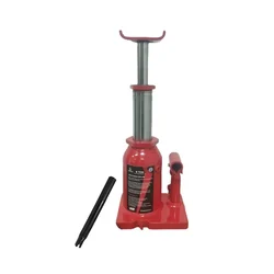 Titan 8 Ton Capacity Double Lift Hydraulic Bottle Jack for Hatchback Cars, Mini Truck, Tractor, Mini SUVs - 345 mm Maximum Lifting Height (6 Months Warranty)