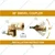 Heavy Duty 90 Degree Swivel Coupler (Brass) for Pressure Washer