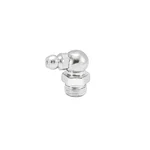 Kapson 1/4" x 19 BSPT 90 Degree Right Angle Grease Nipples, 22mm Length Heavy Duty Zerk Fitting Elbow (Pack of 20) K-316