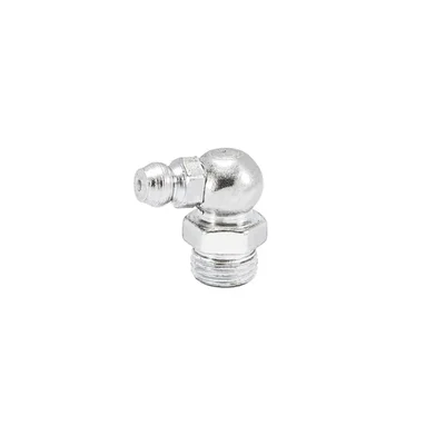 Kapson M6 x 1.0mm 90 Degree Right Angle Grease Nipples, 18mm Length Zerk Fitting for Corner Lubrication Access (Pack of 20) K-328