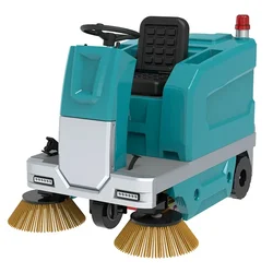 Kruger 90 Litre Tank Capacity Battery Operated Industrial Sweeping Machines (Without Roof)With 1 Year warranty (KV-1400)