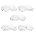 Wissen Techus Set of 5 Petri Dish, Diameter 90 mm 