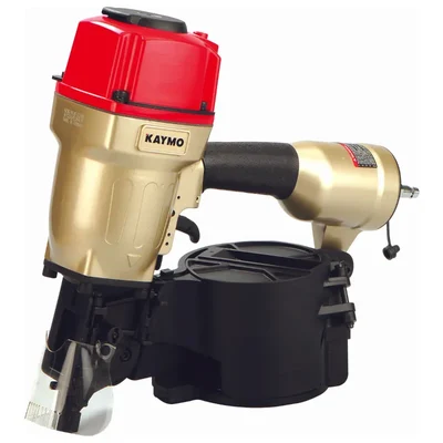 Kaymo 50-90mm Pneumatic Coil Nailer Machine With 6 Months Manufacturer Warranty(PRO-PN3390)