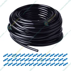 Premium Quality 90 Meter Feeder Pipe with 200 Connector For Drip Irrigation