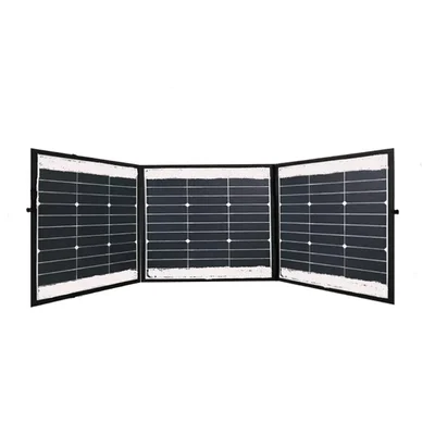 Gramstrong 90W 24V Monocrystalline SAFARI Foldable Solar Panel (1 Year Warranty) for Batteries, Homes, Sunroom & Camping