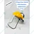 SAFEDOT 9 x 12 inch B Type Ratchet Face Shield For Safety Purpose (SDV 12)