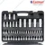 Eastman 94 pcs 1/2 Inch and 1/4 Inch Square Drive Socket and Bit Set (E-2301)