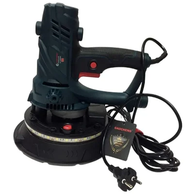 Gaocheng 950W Self-Suction Dry Wall Sander, 7 inch Disc Sander with LED Light & Dust Extraction, 2600 RPM, GC-DWS950