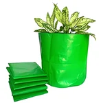 Siddhi 350 GSM 9 x 9 inch HDPE Grow Bag for Garden and Nursery (Pack of 25 pieces)