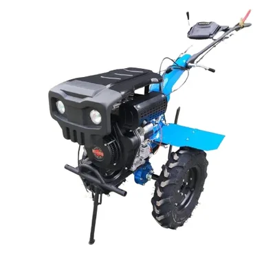 Jaiveer JV-85D-E, 9 HP Self Start 4 Stroke Diesel Power Weeder Headlight Model with with 1 Year Warranty