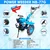 Jaiveer JV-77G, 9 HP 4 Stroke 270 CC petrol Power Weeder for Agriculture with 1 Year Warranty