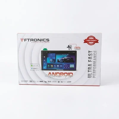 FTRONICS TS7 4/64 9inch Car Android Player Touchscreen Navigation Media Stereo System Steering Control Bluetooth WiFi