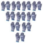 Premium Quality 9 Inch Pollution Perfect Safety Cotton Gloves