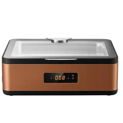 Premium Quality 600W 9 Litre Digital Rose Gold Rectangular Commercial Chafer