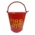 CHANDOKS 9 Liters Iron Safety Fire Bucket for Fireplace Burning Wood Indoor Outdoor Ashes Carrier Container(Pack-1 pc)