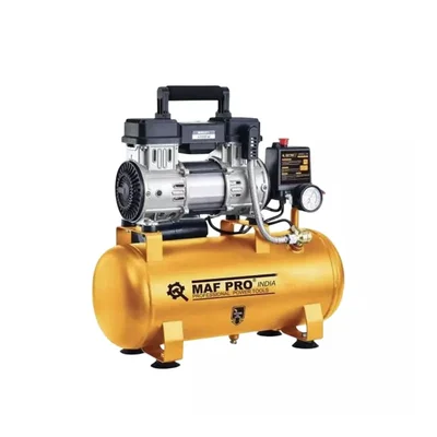 MAF PRO 9 L Oil Free Air Compressor With 1 HP Copper Winding Motor (MPOFC-09)