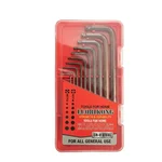 EVERTOOL 9pc S2 Steel Torx/Star Allen Key Set 45-52 HRC Chamfered